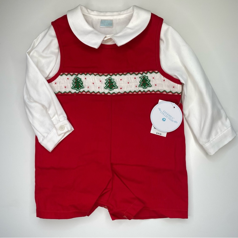 Christmas tree shortall by Edgehill Collection